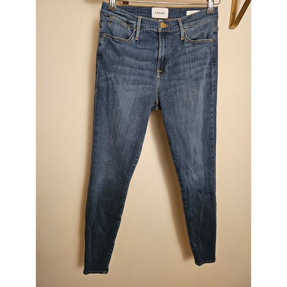 Frame Denim Women's Le High Skinny Crop Jeans